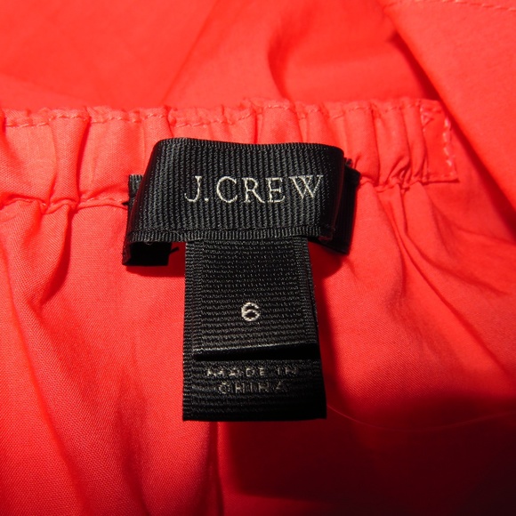J. Crew ☆ *NWT* Pretty Coral Top Sz 6 - Picture 4 of 8